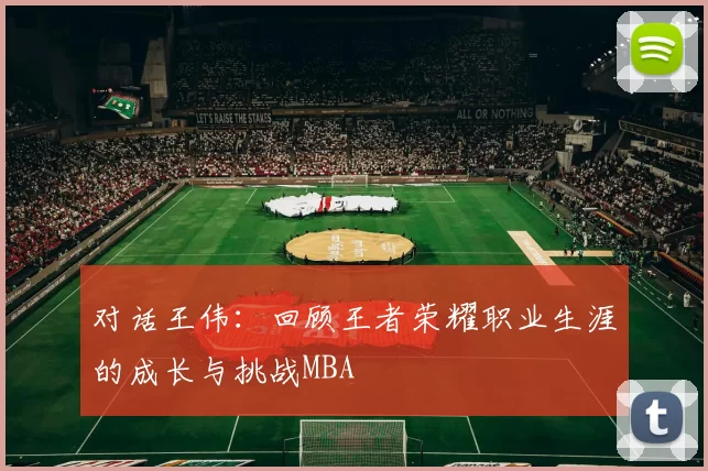 对话王伟：回顾王者荣耀职业生涯的成长与挑战MBA